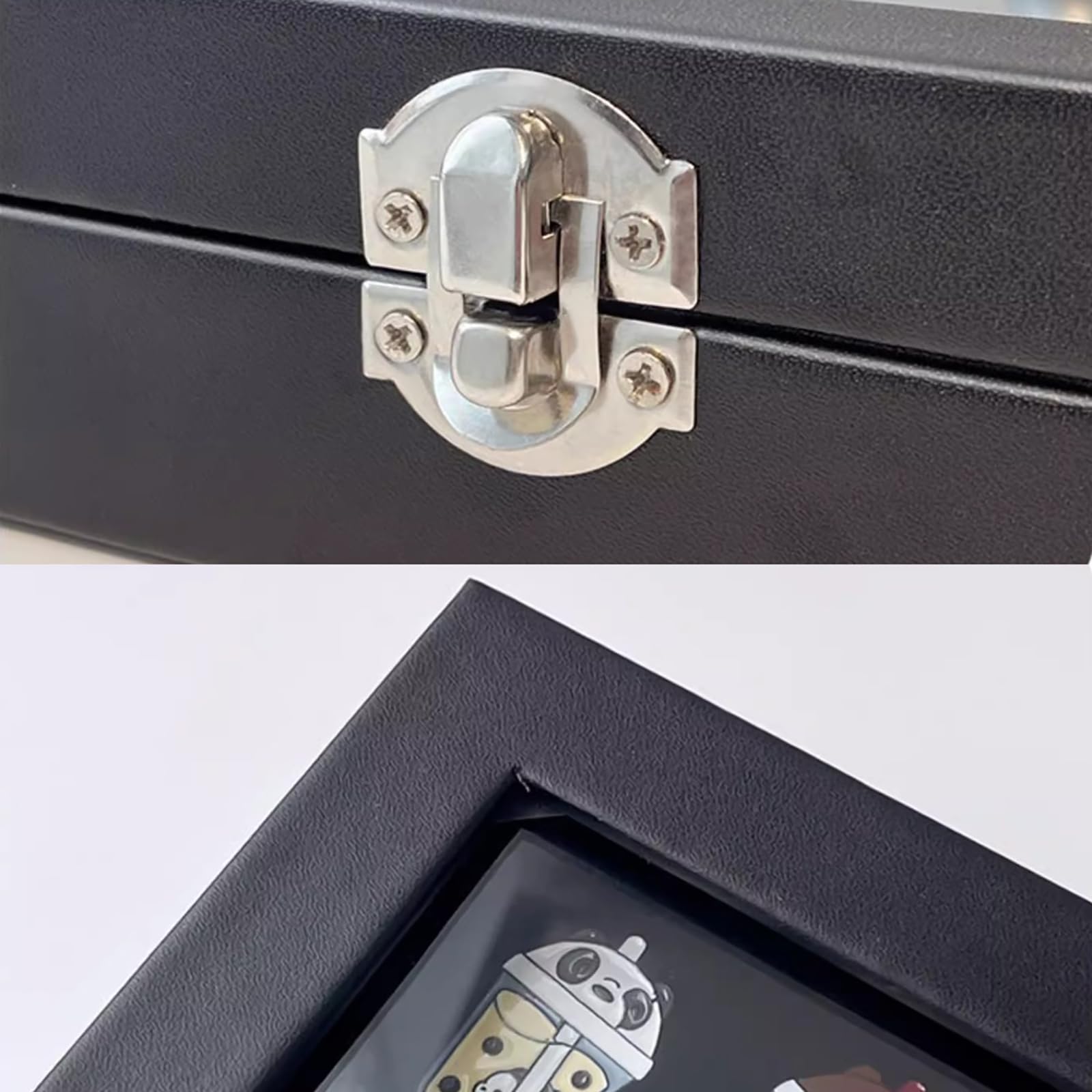 Amazon.co.jp: Lakymisy ピンバッジ ケース 缶バッジ 収納 大容量 缶
